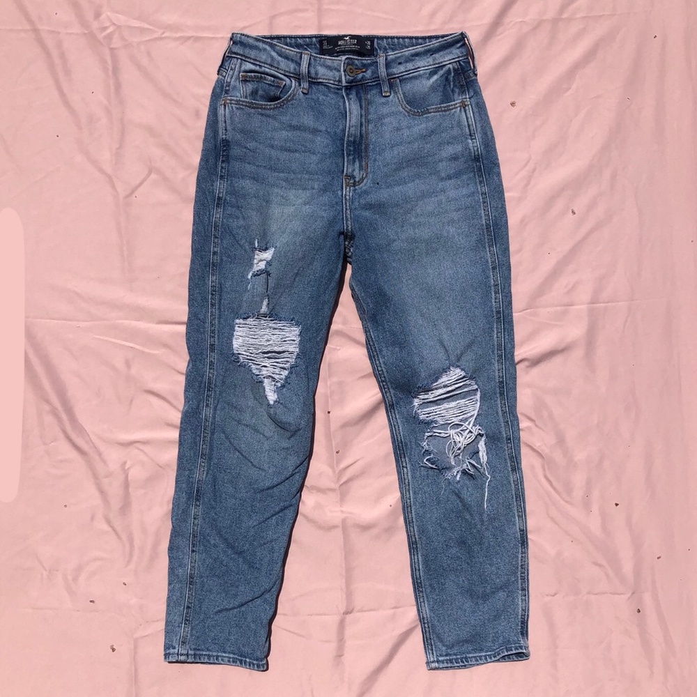 ultra high rise mom jeans